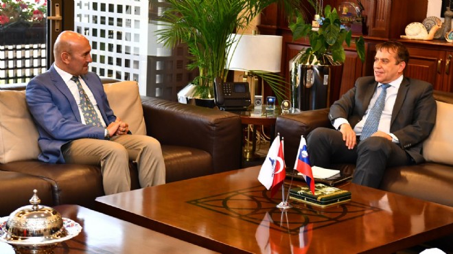Slovenya Büyükelçisi nden Başkan Soyer’e ziyaret