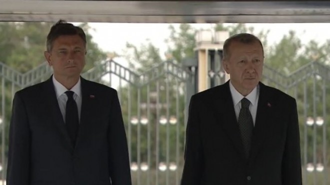 Slovenya Cumhurbaşkanı Ankara ya geldi