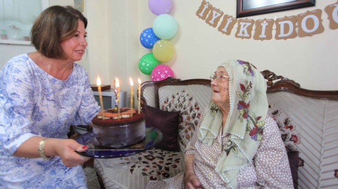 Sökeli Melike nine, 100. yaşını kutladı