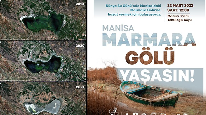 Soyer in Marmara Gölü kampanyasına Manisa dan destek