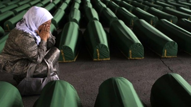 Srebrenica Katliamı Bornova da unutulmayacak
