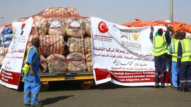 Sudan, Türkiye’ye 2 bin çadır gönderdi
