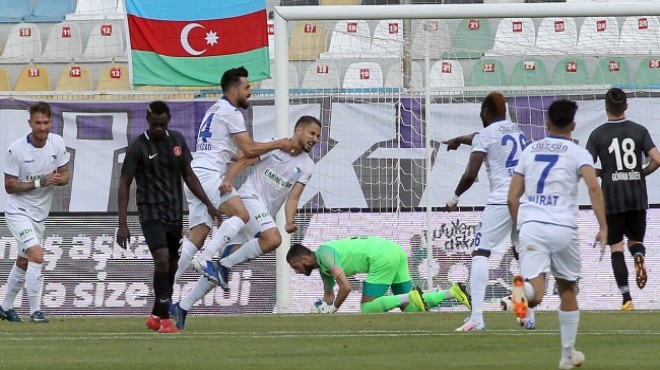 Süper Lig e çıkan ikinci ekip Erzurumspor oldu