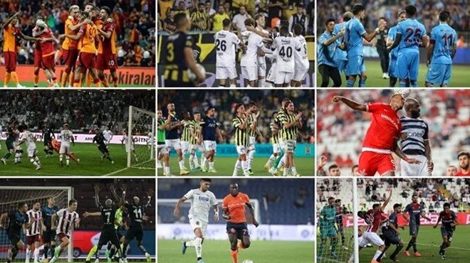 Süper Lig te toplu sonuçlar ve puan durumu!