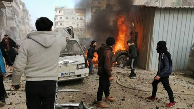 Suriye Rejim Güçleri, İdlib i vurdu!