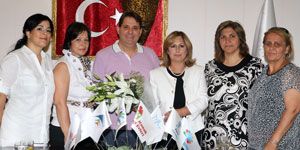 Başkan Tartan CHP li kadınlara tam destek