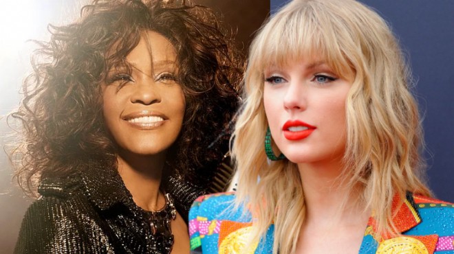 Taylor Swift, Whitney Houston ın rekorunu kırdı