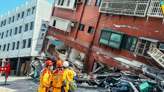 Tayvan daki depremde ölenlerin sayısı 13 e yükseldi