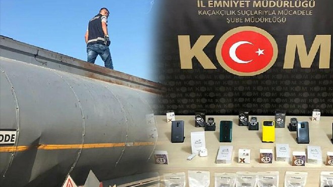 Telefondan akaryakıta... İzmir de 1 haftada 2 milyonluk kaçak ürün yakalandı!