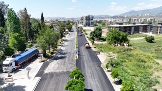 Aydın Büyükşehir Belediyesi, Mehmet Ali Tosun Bulvarı’nı yeniliyor