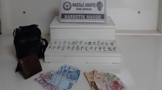 Aydın'daki uyuşturucu operasyonunda 2 şüpheli yakalandı