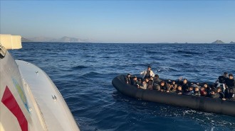 Bodrum açıklarında 32 göçmen kurtarıldı