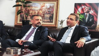 CHP İl Yönetimi'nden Başkan Yiğit'e ziyaret