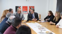 CHP Konak'ın yeni evine Başkan Batur'dan ziyaret