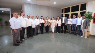İncirliova Meclis üyelerinden Başkan Çerçioğlu'na ziyaret