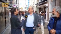 Nalbantoğlu sokak röportajında... Vekil olduğuma inandı mı acaba?