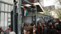Paris'teki üniversitelerde 'Gazze' eylemi