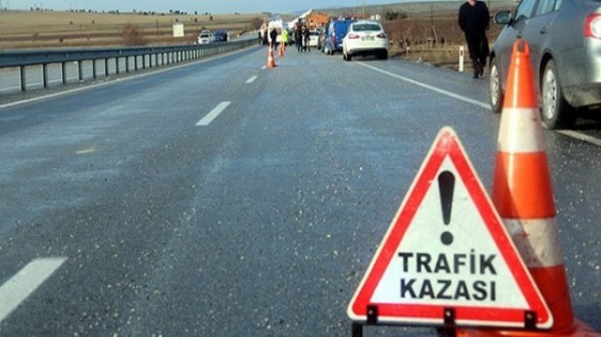 İzmir de kaza... 6 cezaevi personeli yaralandı!