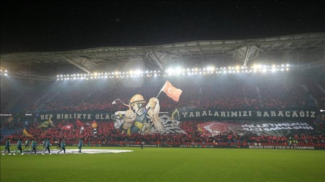 Trabzonspor, maç gelirlerini AFAD a bağışladı