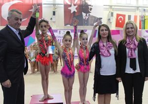 Cimnastiğin kalbi Gaziemir’de attı