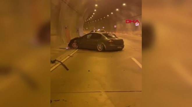 Tünelde makas faciası: 4 kişi yaralandı!