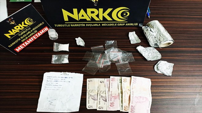 Turgutlu daki uyuşturucu operasyonunda 3 kişi tutuklandı