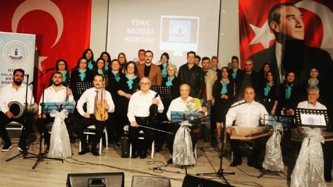 Türk Müziği Korosu nun konserine büyük ilgi!