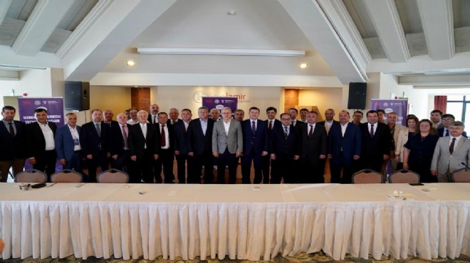 Türk ve Özbek rektörler İzmir iş dünyasıyla buluştu