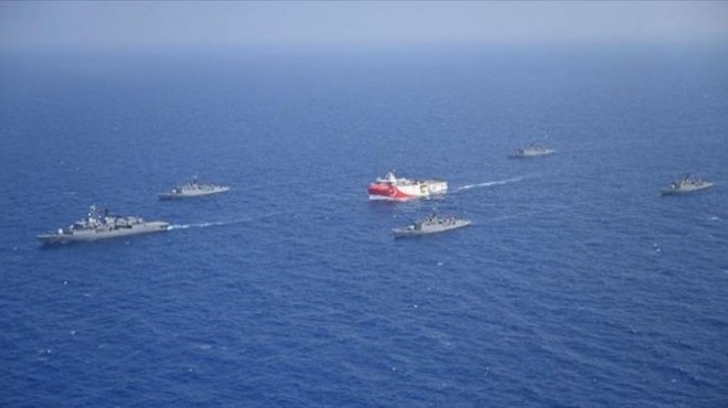 Türkiye den Doğu Akdeniz de yeni NAVTEX ilanı