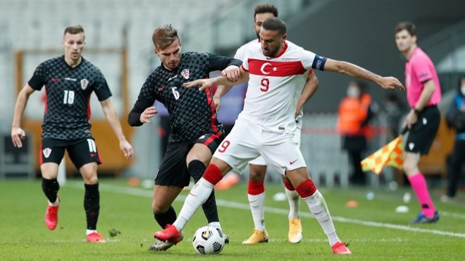 Türkiye-Hırvatistan maçında gol düellosu