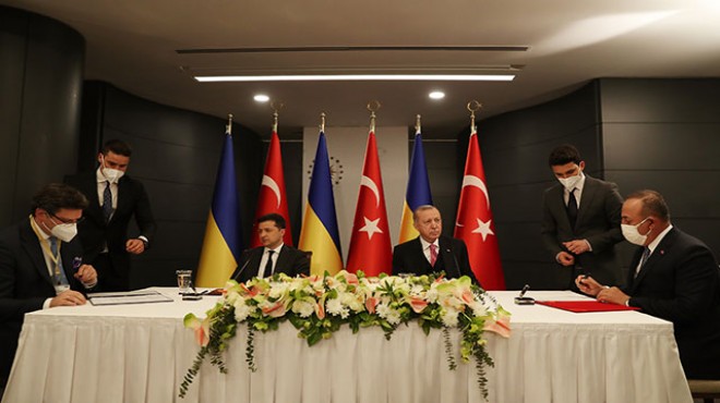 Türkiye ile Ukrayna arasında 20 maddelik bildiri