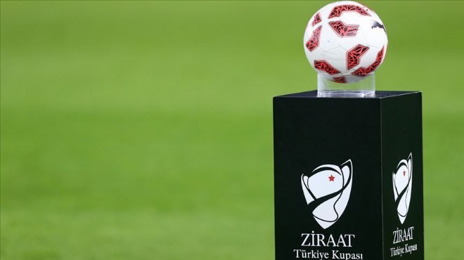 Türkiye Kupası nda İzmir ekiplerinin rakipleri belli oldu
