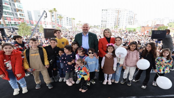 Türkiye nin en büyüğü... Çocuk Köyü Menemen de açıldı!