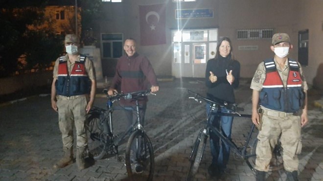 Türkiye turuna çıkan turistlerin bisikletleri çalındı