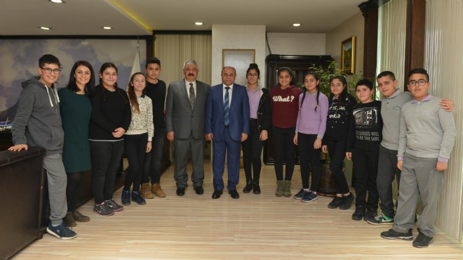 Turnuva öncesi Başkan Arslan a ziyaret