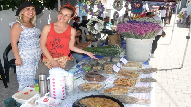 Urla da  Gülbahçe Arnavut Böreği Şenliği  düzenlendi