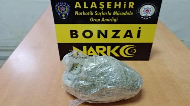 Uyuşturucu maddeyle yakalanan yolcu tutuklandı