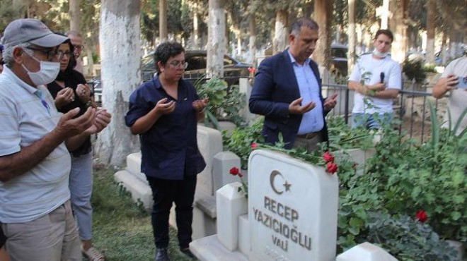 Vali Yazıcıoğlu mezarı başında anıldı