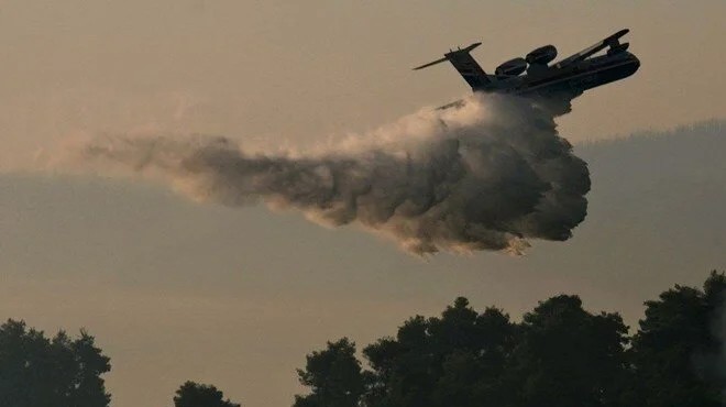 Yangınla mücadele için uçak ve helikopter ihalesi