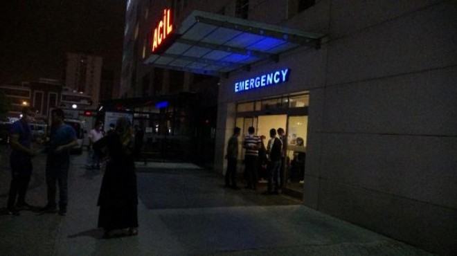 İzmir de  gaz kolu  için çifte saldırı: Hastane önünde 5 yaralı!