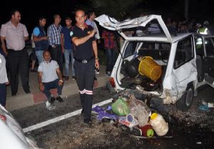 Turgutlu da zincirleme kaza: 5 yaralı