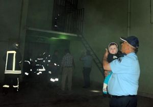 Afyon da korkutan yangın: 7 kişi hastanelik oldu