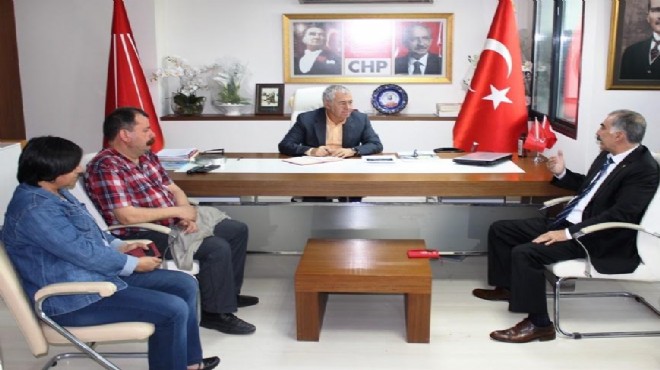 CHP İl Başkanı Yüksel Eğitim-Sen i ağırladı
