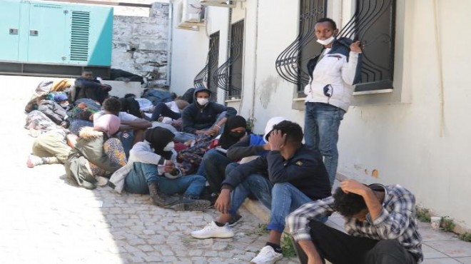 Yunan unsurlarının geri ittiği 48 kaçak kurtarıldı