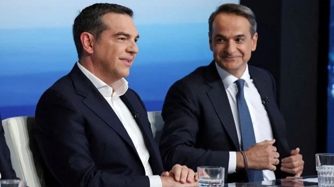 Yunanistan da seçimi Miçotakis önde tamamladı