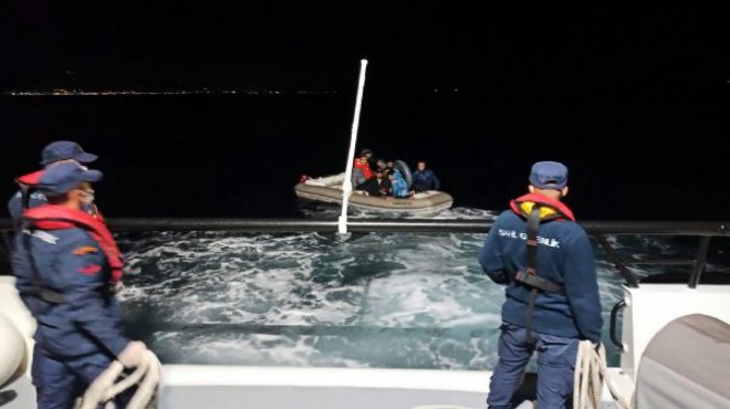 Yunanistan ın geri ittiği 9 göçmen kurtarıldı