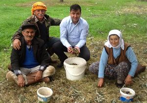 Mustafa Gürkan dan zeytincilere ziyaret
